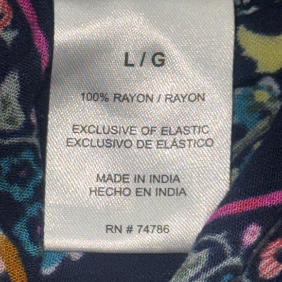 Bila Blue Multicolored Floral Maxi Dress, great for summer - Picture 5 of 6